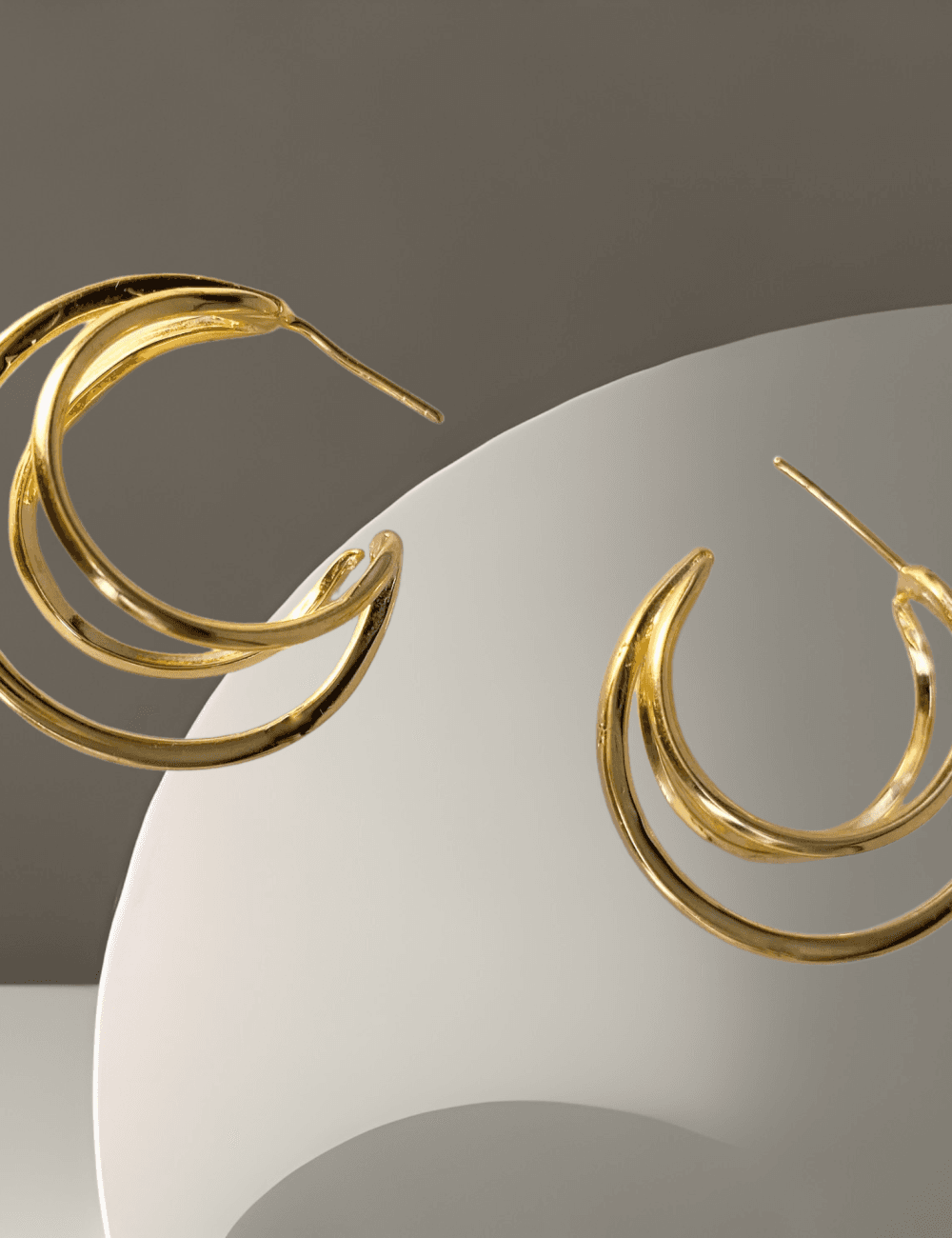 3 Hoop Küpe - Görsel 8