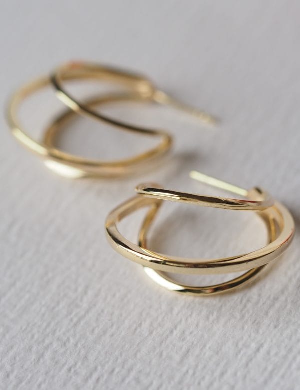 3 Hoop Küpe